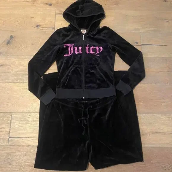 Vintage juicy couture glittery y2k tracksuit - Picture 2 of 8